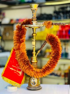 ست کامل قلیان برنجی رضا ترک کد 1005