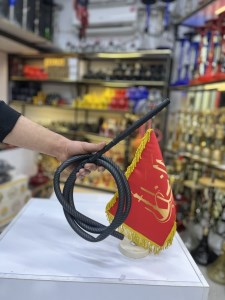 شلنگ کربن سیلیکون قلیان مشکی روکش طرح کربن