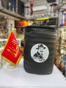 کیف قلیان ضربه گیردار دایی حسین سایز بزرگ مشکی BG120