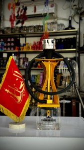 ست قلیان SHISHABUCKS بدنه استیل مسی فانتزی کد SH103
