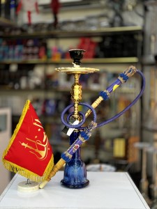 ست کامل قلیان تنه برنجی کد 1034