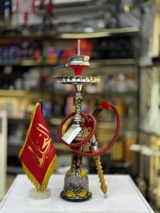 ست کامل قلیان تنه برنجی کد 1037