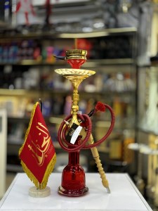 ست کامل قلیان تنه برنجی کد 1038