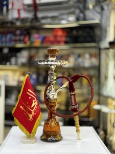 ست کامل قلیان تنه برنجی کد 1040