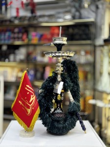 ست کامل قلیان تنه برنجی کد 1042