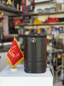 کیف قلیان ضربه گیردار دایی حسین درجه 1 سایز بزرگ مشکی BG121
