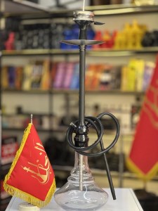 ست قلیان میا بدنه استیل مشکی شیشه شفاف دارای شلنگ و سری سیلیکونی ست قلیان میا بدنه استیل مشکی شیشه شفاف کد ME105