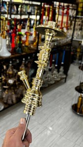 بدنه (تنه) برنجی قلیان کد BE158