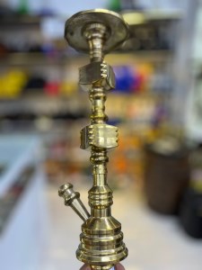 بدنه (تنه) برنجی دو مکعب شمش زرد 60 سانتی کد BE126