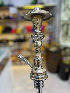 بدنه (تنه) برنجی قلیان گلابی آبکاری قلم زنی 30 سانتی اورجینال با کیفیت بدنه (تنه) برنجی قلیان گلابی آبکاری قلم زنی 30 سانتی کد BE141
