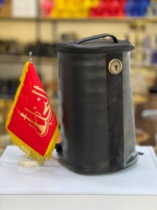 کیف قلیان ضربه گیردار لاین کینگ سایز کوچک مشکیBG100