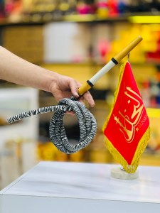 شلنگ کربن سیلیکون قلیان گورخری