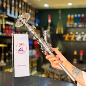 بدنه برنجی تو پر آبکاری قلم زنی نقره شش ضلعی BE100