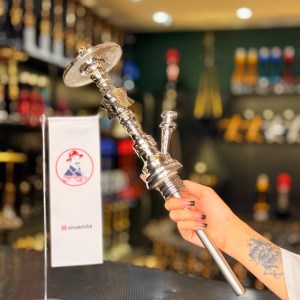 بدنه برنجی تو پر آبکاری قلم زنی نقره ستاره ای BE101