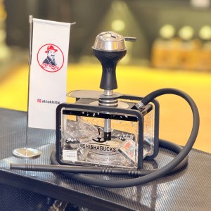 ست قلیان SHISHA BUKS آکواریومی نقره ای ست قلیان SHISHA BUKS آکواریومی نقره ای